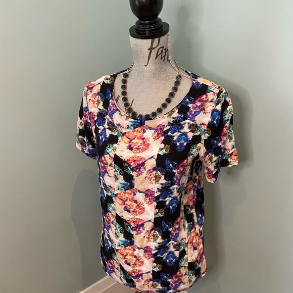 J. Crew Venus Flytrap Necklace in Midnight Blue - Picture 2 of 7